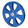 Studer Empty Tape Open Reel Audio Aluminum Alloy Empty Reel with Hub for TEAC 1/4" 5-inch Reel, 6-Hole Take-Up Reel, Take-Up Two-Reel (Blue)