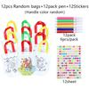 Graffiti Bags Set Children Painting Toys Cartoon Pattern Handmade Diy Art Coloring Game Puzzle Toy Drawing Diamond Stickers Tmz