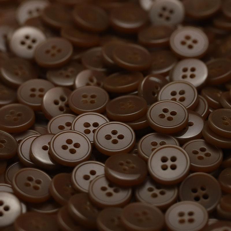 

5 шт. Пуговица с четырьмя отверстиями Кофейно-белый Смола Аксессуары Вязаный Кардиган Рукав Воротник Пуговица Мужская и Женская Рубашка Одежда Топ Пуговица 2 #[2610 four-eye thin-edged rice matte coffee]