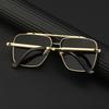 Vintage Box Sunglasses Men'S Sunscreen Diamond Trimmed Sunglasses Glasses Shades