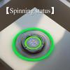 Luminous Metal Fidget Spinner - Gyro Hand Spinner for Adults, Stress Relief, Silent EDC Toy, ADHD Anxiety Relief, Cool Gift
