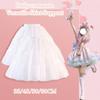 White Petticoat Without hoop Ball Gown Petticoats Fashion Flower Dress Accessories