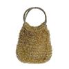 Party Going Out Handbag Wire Yellow Women Used