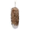 Trendy Foxes Tail Key Holder Accessory Sturdy Plush Synthetic Leather Bag Ornament Portable for Stylish Ladies Women