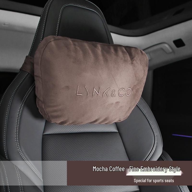Lynk & Co Zeekr Headrest & Lumbar Support Pillow for Models 01/02/03/05/06/09