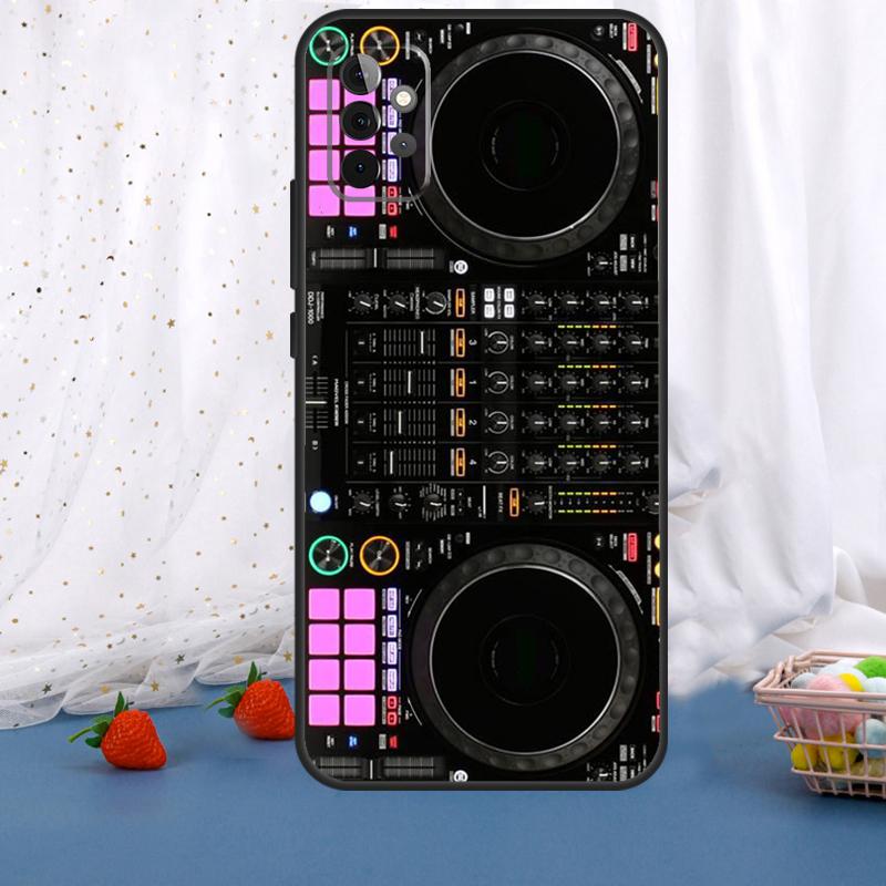 DJ Mixer Deck Controller For Samsung Galaxy A53 A33 A16 A06 A56 A36 A26 A05 A22 A32 A52 A54 A34 A14 A55 A15 A35 Case