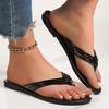 Fashion Women's Sandals Summer 2024 Flats Shoes For Women Flip Flops Summer Slippers With Flat Sandals Women Trend Beach Zapatos Mujeres