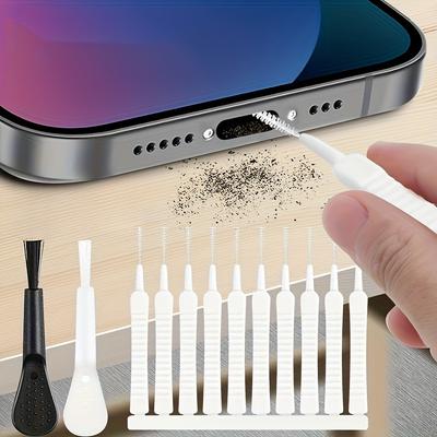 12-teiliges elektronisches Reinigungsset mit Bürsten und Handy-Reinigungswerkzeugen für Computer, Laptops, Tastaturen und Musikinstrumente