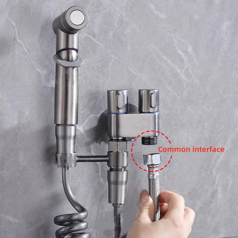 Bidet Spray Set Toilet Sprayer Shower Wc Bathroom Shower High Pressure Handheld Bidet Faucet Bathroom Accessories