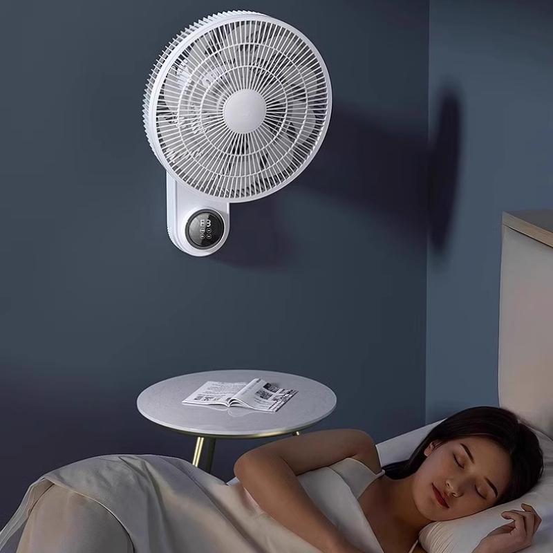 220V Wall Fan Wall mounted Electric Fan Kitchen And Bathroom Non drilling