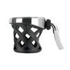 Motorcycle Bike ATV Handlebar Drink Cup Holder With Mesh Basket Mount Universal