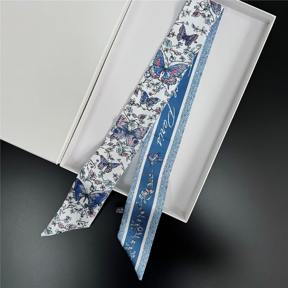 Floral Scarf Breathable Neckerchief Fashion Foulard  Girl