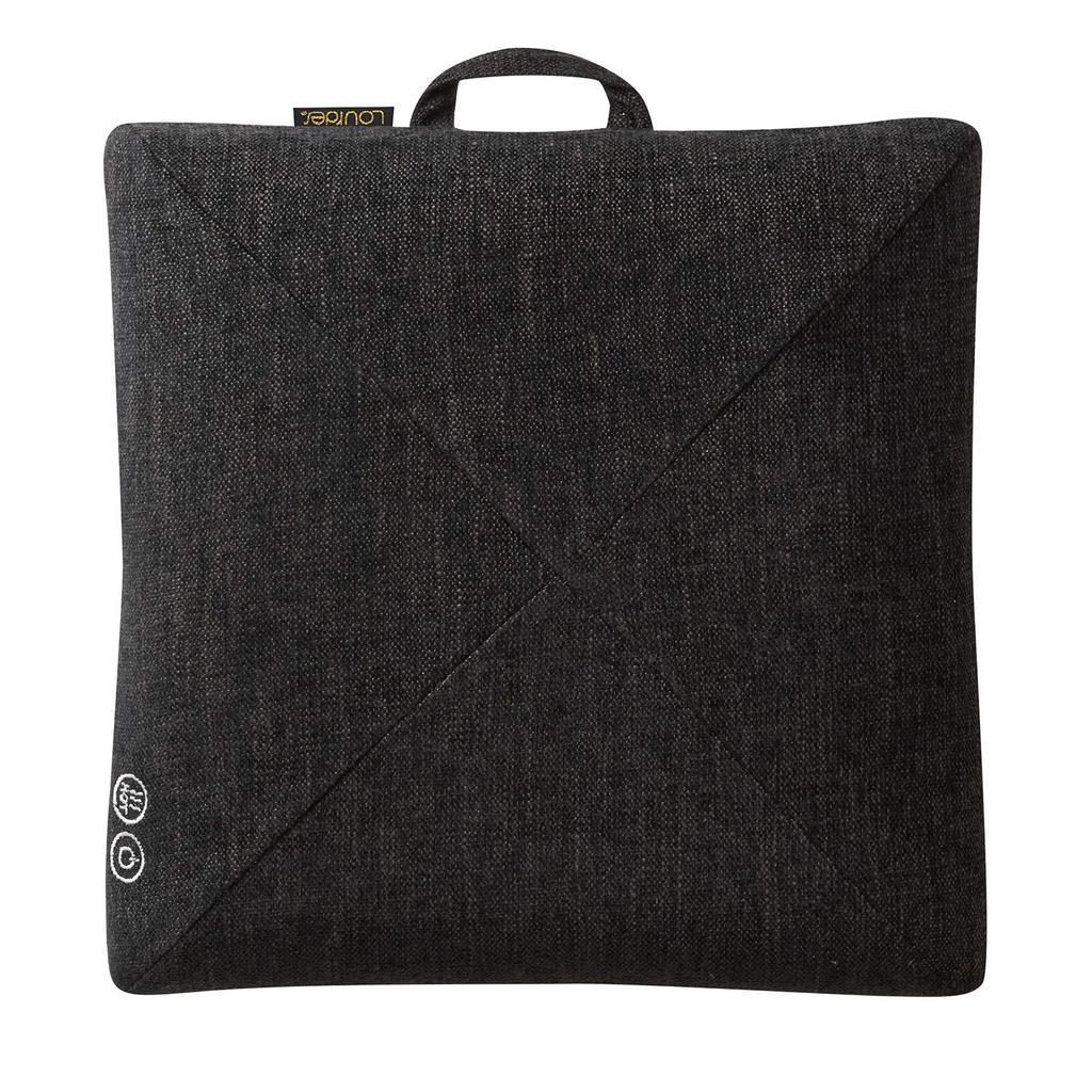 Atex Lourdes Double Massage Cushion, Pro, Black, AX-HCL338bk