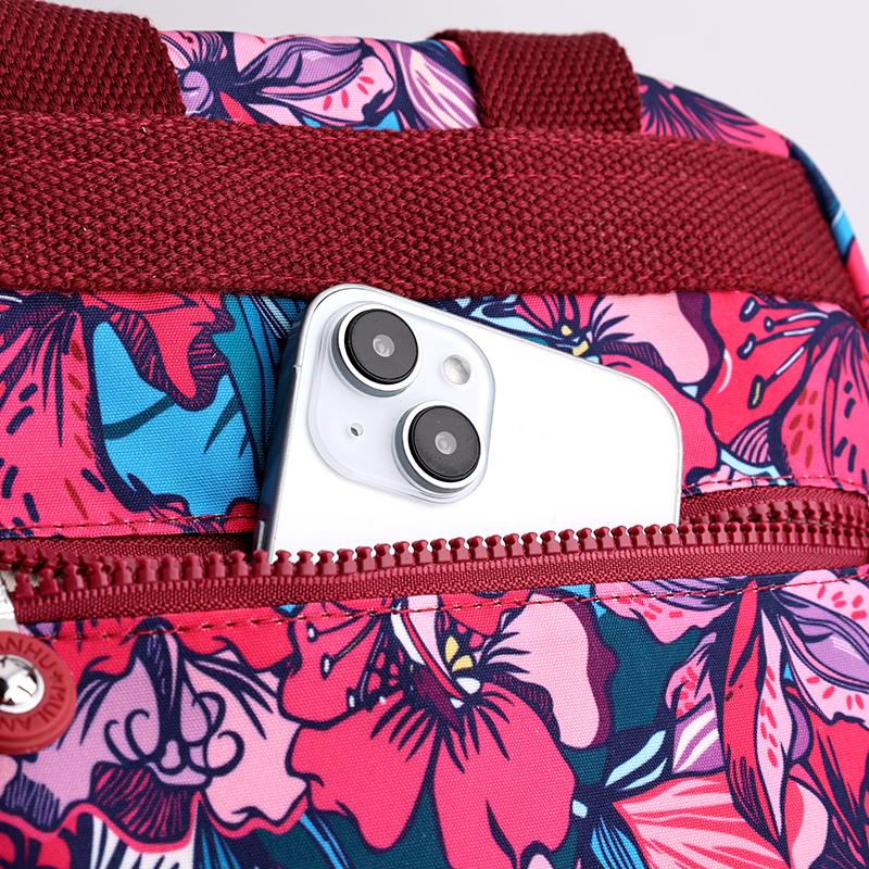 Women's Large-capacity Printed Backpack Mom Backpack