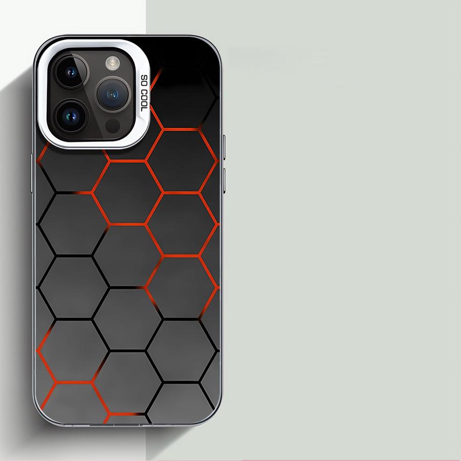 Fashion Diamond Pattern Design Phone Case iPhone 15 Pro Max 11 12 13 16 14 Plus Silicone Shockproof Case Lens Protector Shell