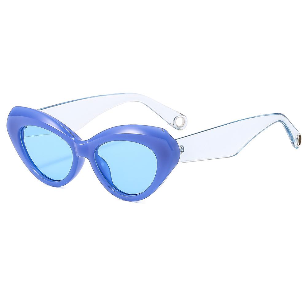 Outdoor Sunscreen Sunglasses Uv Protection Fashion Glasses Personalized Retro Cat Eye Sunglasses