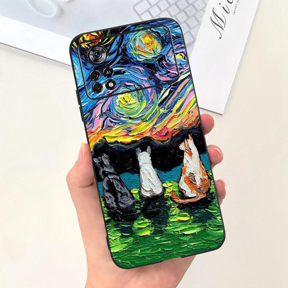 For Xiaomi Poco X4 Pro 5G Case Cute Astronaut Shockproof Silicone Soft Funda Phone Cover For Xiomi Poco X4 Pro Protective Bumper