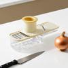 Mini Garlic Press, Food Garlic Crusher - Kitchen Utensil for Restaurant, Household, Outdoor Camping Spice Preparation
