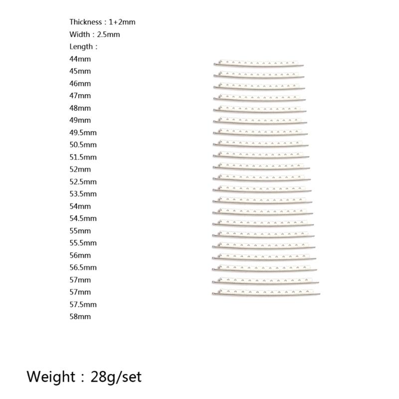 Stainless Steel 2.5mm Fret Wire for Guitar Replacement Parts Playing Accessories