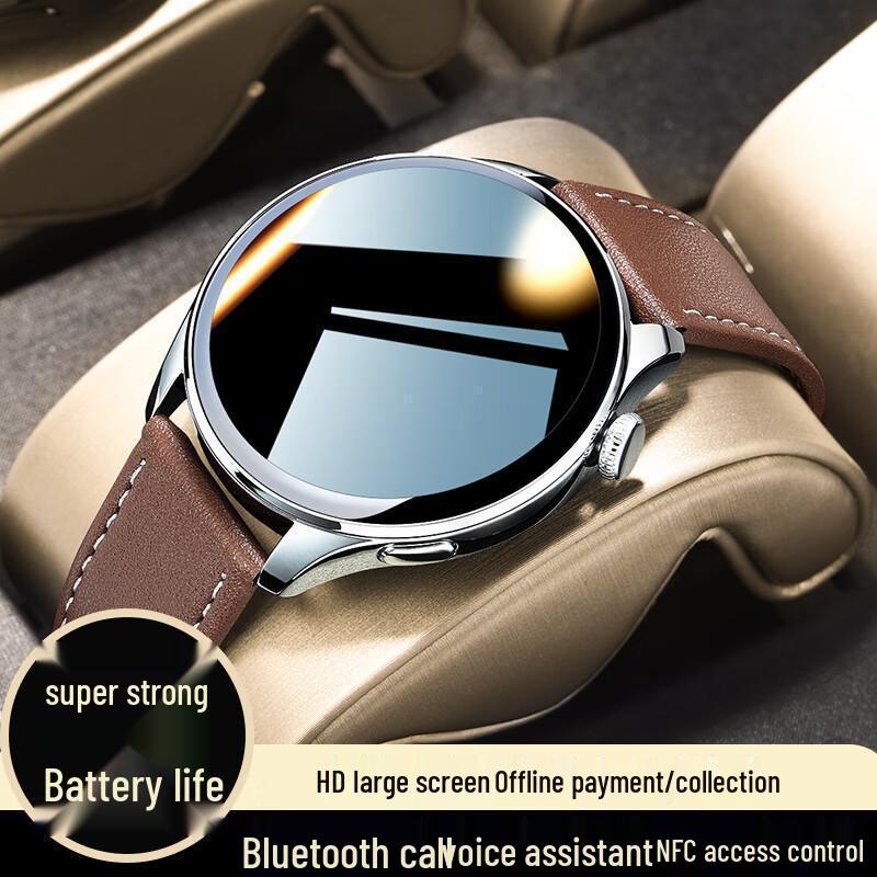 Top Config V3 Smartwatch: Bluetooth Calls, Heart Rate & Blood Pressure Monitoring, Sleep & Exercise Tracking