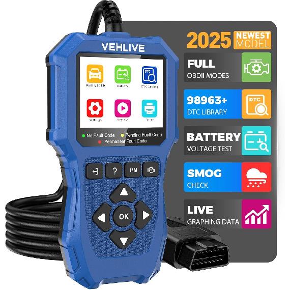 

Диагностический измерительный инструмент для системы мотоцикла, Moto OBD2 сканер с тестом напряжения, Считыватель кодов неисправностей мотоцикла с функцией быстрого тестирования, Совместим для