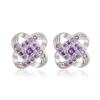 Korean Eternal Heart & Lucky Clover Earrings - Jewelry Collection
