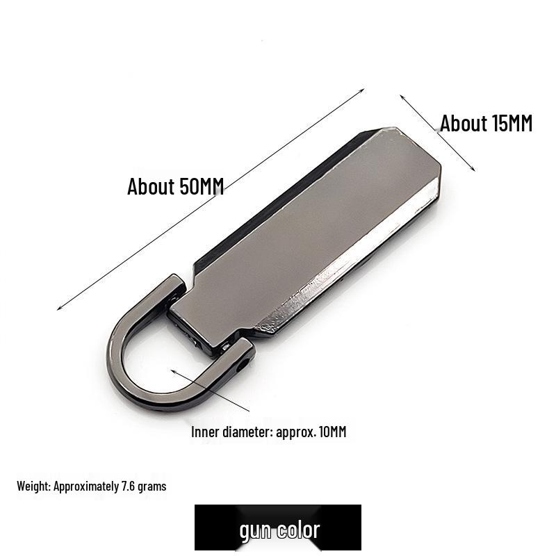 Alloy Detachable Zipper Puller for Jackets and Backpacks