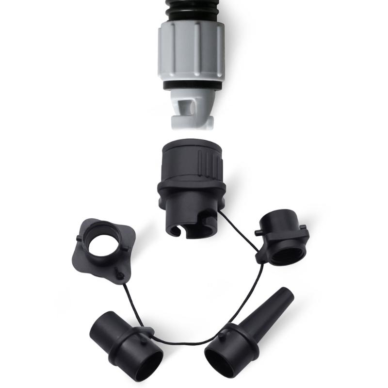 Paddleboard Pumps Adapter Inflatable Boats Air Pumps Converter Replacement Air Valves Adaptor with Air Nozzle Nozzle