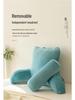 Comfortable Reading Pillow with Lumbar & Neck Support for Dorms, Bay Window, or Bed.
