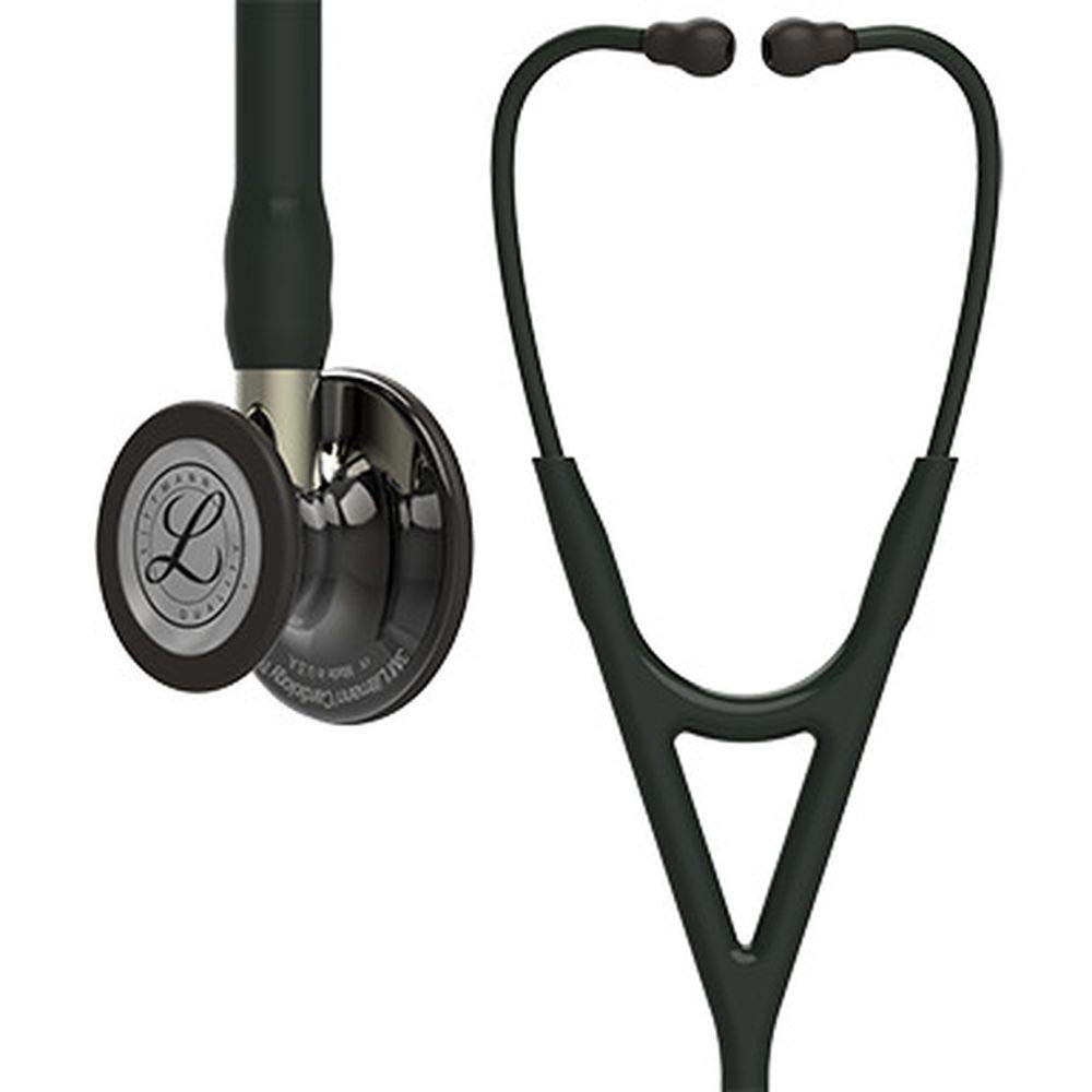 

Cardiology Stethoscope 6204 with Chestpiece Polish Black 3M™ Littmann® IV™ High-Sensitivity Two-in-One Tube, Adult/Pediatric (High Smoke), Approx. чёрный