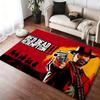 R-Red Dead Game R-Redemption Floor Mat Cozy Flannel Soft Thick Non-Slip Mat For Living Room Bedroom Kitchen Decor Rugs