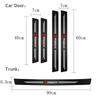Peugeot Car Door Sill Carbon Sticker Auto Accessories For Peugeot 206 307 308 3008 207 208 407 408 508 2008 5008 301 106 107 205