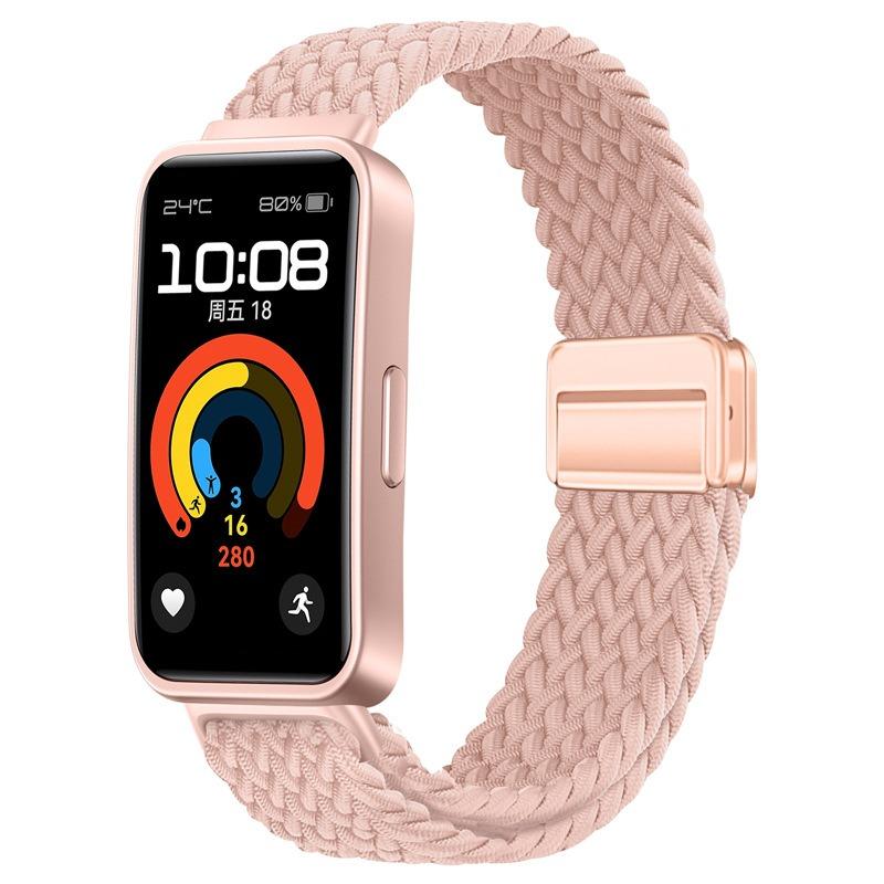 Nylon Loop Bracelet for Huawei Band 10 Sport Breathable Wristband for Huawei Band 8 9 10 Strap Replaceable Watchband Accessories