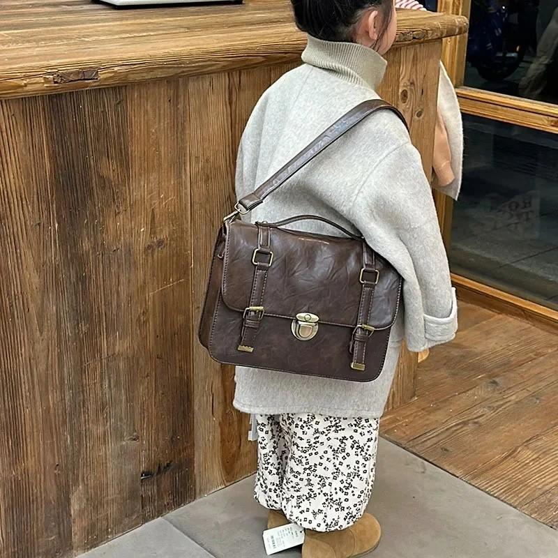 Retro Bag School Fashionable Commuting Trend Bag For Kids School And Daily Use