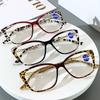 Classic Vintage High-definition Reading Eyeglasses Fashionable Large Frame Presbyopic Eyeglasses for Women Anti Blue Ray Far Sight Eyeglasses