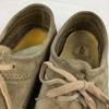 Clarks Kreppsohle Wildleder Low-Cut Stiefel Beige Braun Größe 7G 25.5 Herren(GEBRAUCHT)