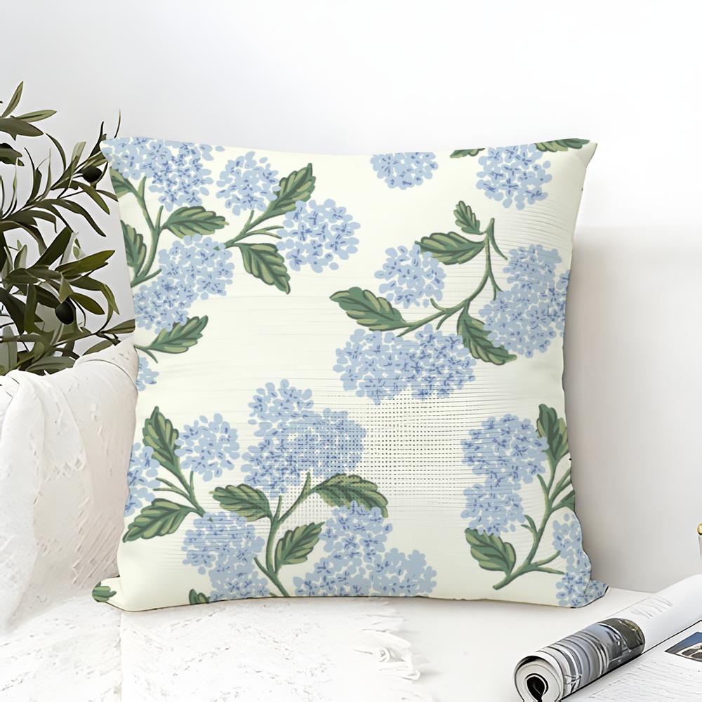 Fresh Beautiful Floral Pattern Pillow Case linen pillow case sofa home decor cushion cover cushion cove