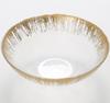 Vetro Felice Bowls, Medium Bowls, Western Tableware, Gold, 17cm, Set of 4, Happy Glass Flash 649117