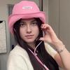Women/Men Colorful Bucket Hat Hat With Tie Breathable Large Brim Adjustable Size Sun Hat Can Be Used As  Bag 54-58cm