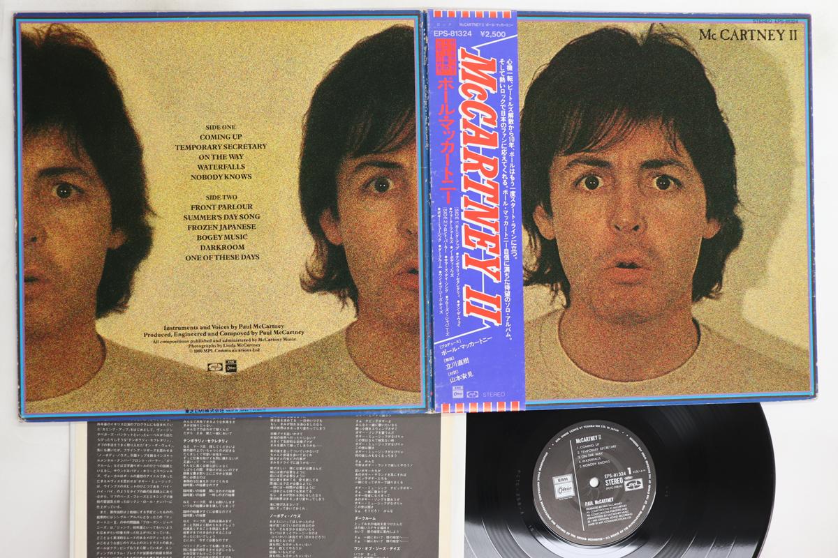 

LP Record PAUL MCCARTNEY - McCartney II EPS81324 MPL 1980 Japan Obi Rock Used