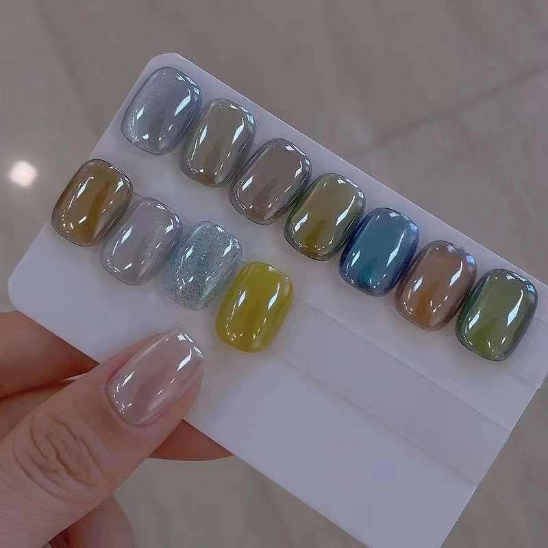 Nail Art Ultra-Gloss Aurora Magic Mirror Powder for Salon-Quality Decorations