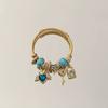 Fashion Heart Pendant Bracelet For Women With Stainless Steel And Electroplating For Love Gift