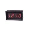 Red LED DIY Vehicle Electronic Clock KIT Car Motorcycle Timer LED Digital Display Power-off Memory Function DC4.5-30V