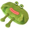 Fun and Funny Big Mouthed Frog Plush Pencil Case Ugly and Cute Large Capacity Stationery Bag