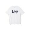 Lee T-Shirts Unisex Crew Neck Moderate Straight Fit LE2302ST01WH