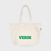 Color Typography Eco Bag (Ivory)