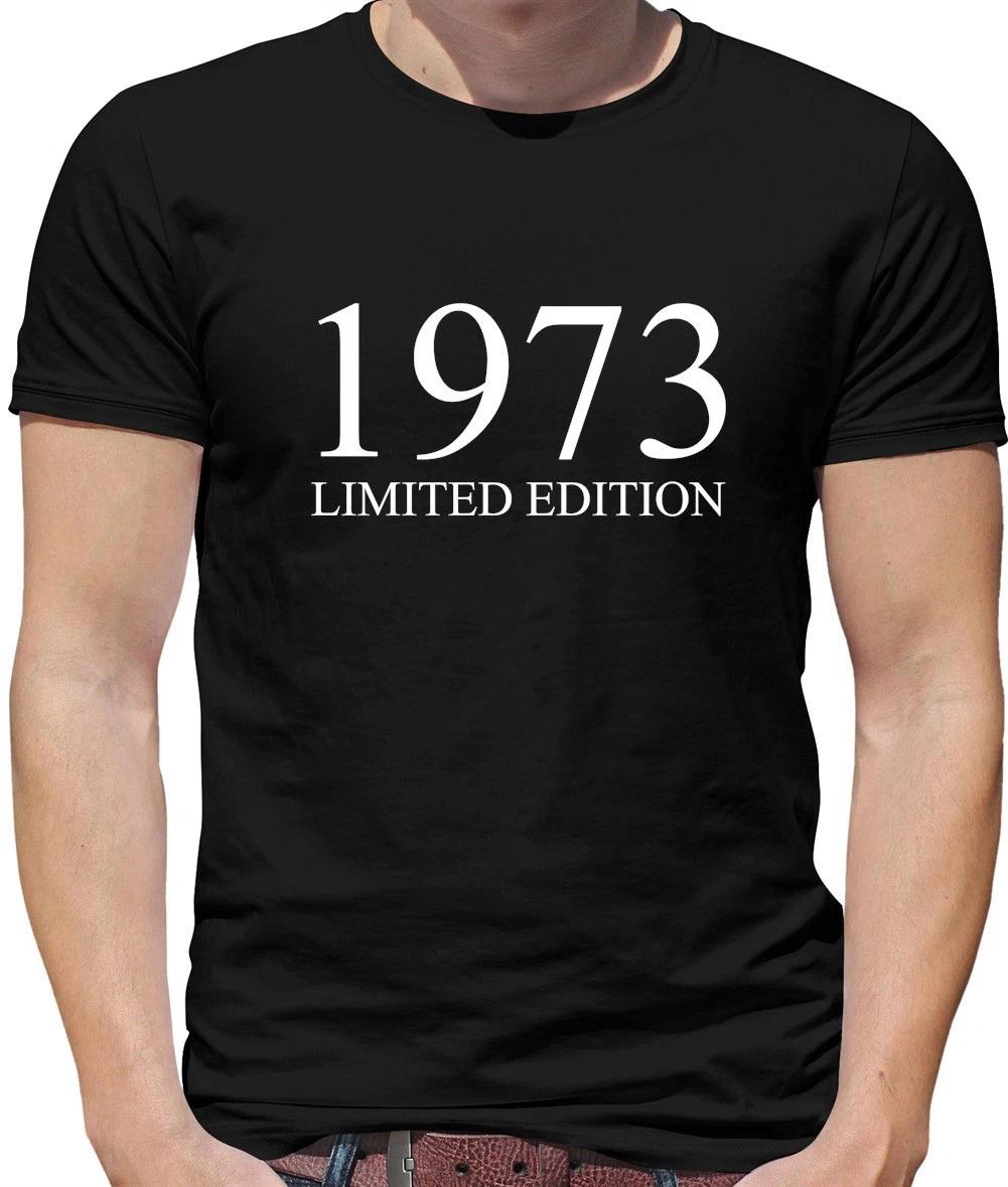 Limited Edition 1973 - Mens T-Shirt - Birthday Present 51st 51 Gift Age S