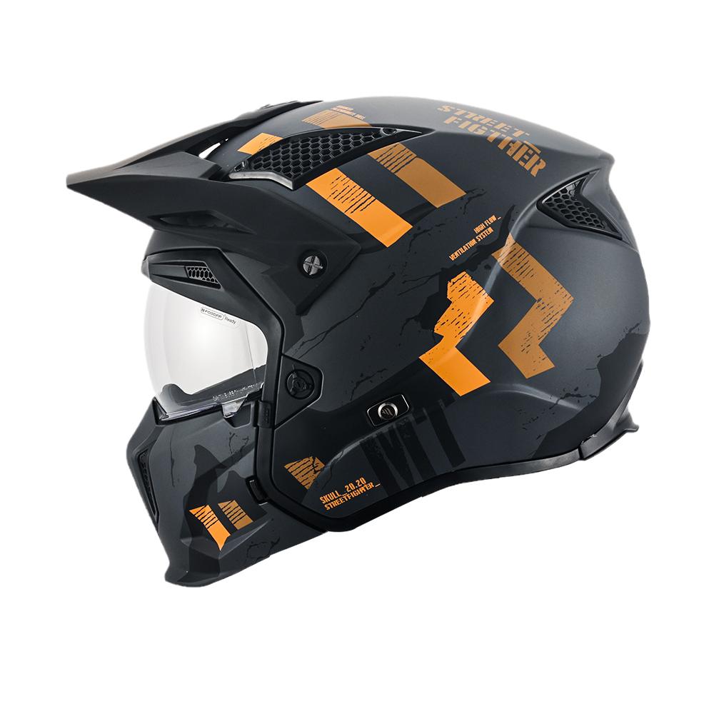 Motorcycle Modular Mt Helmet Spain Streetfighter Single Visor Quick-Release