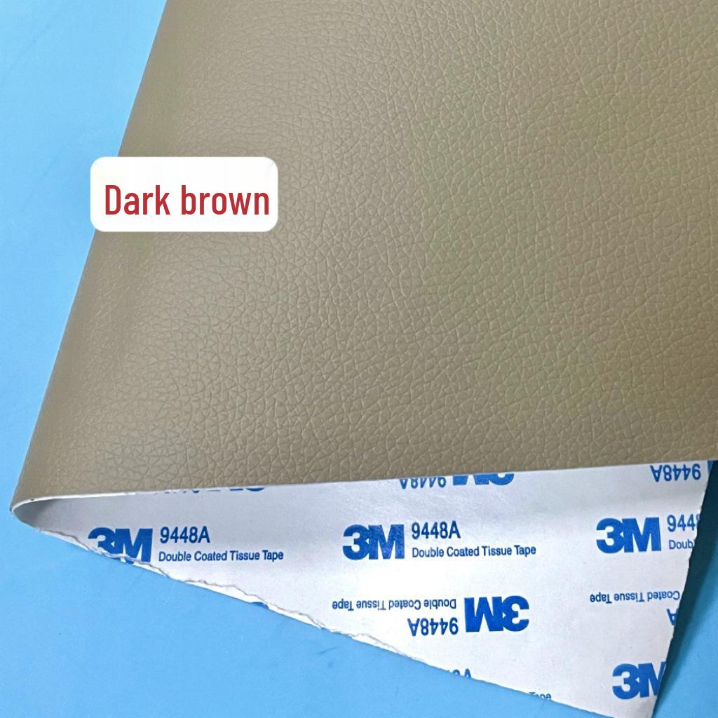 3M Selbstklebendes Reparaturpflaster aus Leder mit Litschi-Muster für Sofa & Auto-Innenraum