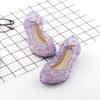 Elsa Princess Crystal Shoes for Girls New Fashion Kids Birthday Casual Sandals Shoes Baby Wedding Party Shoes
